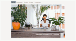 Desktop Screenshot of massagefachinstitut-lehner.at